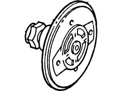 1989 Ford Ranger Fan Clutch - E3TZ-8A616-R