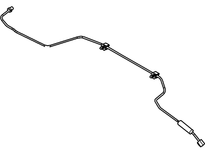 Lincoln Zephyr Brake Line - 6E5Z-2265-AA