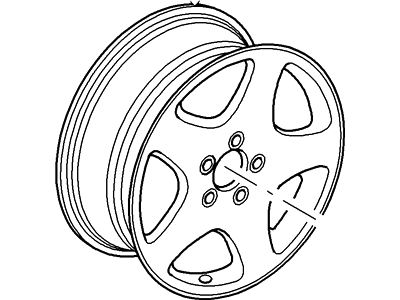 Ford YR3Z-1007-EA Wheel Assembly