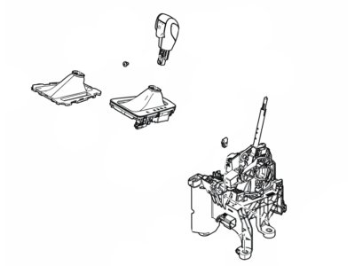 Ford Focus Automatic Transmission Shifter - F1EZ-7210-ME