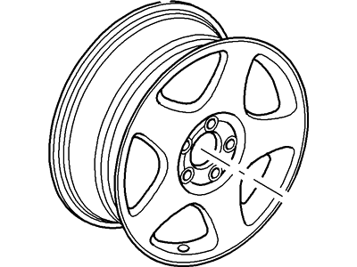 Ford YR3Z-1007-BA Wheel Assembly