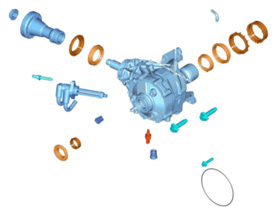 Ford G1FZ-7251-E Power Take Off Assembly