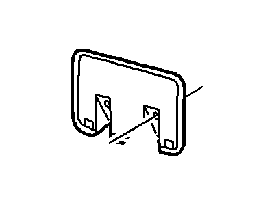 Ford 1L2Z-17A385-DAA Bracket - License Plate