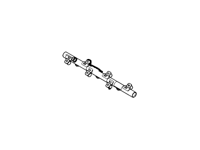 Ford Taurus Fuel Rail - AA5Z-9D280-A