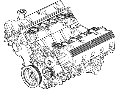 Ford 9L3Z-6006-C Service Engine Assembly