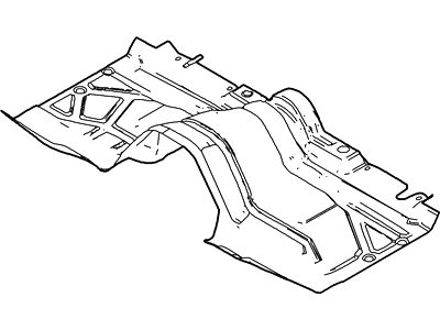 Ford 5W1Z-5411454-AA Insulator - Floor