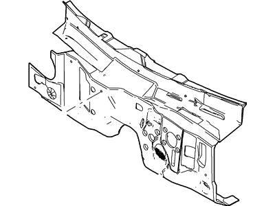 Ford 3W1Z-5401670-AA Insulator - Dash Panel