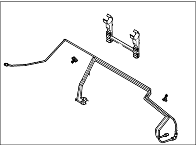 2006 Ford Focus Brake Line - 4S4Z-2M114-BA