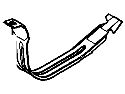 Ford Explorer Fuel Tank Strap - 6L2Z-9054-B