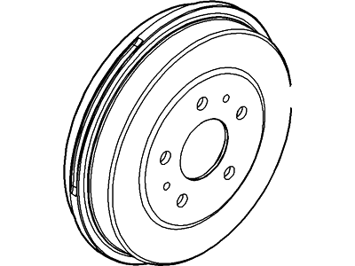 Ford BV6Z-1126-A Drum - Brake