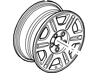 Ford 2L2Z-1007-AA Wheel Assembly