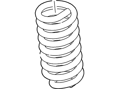 Lincoln Coil Springs - 7L7Z-5310-J