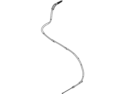 Ford Explorer Parking Brake Cable - 6L2Z-2A635-A