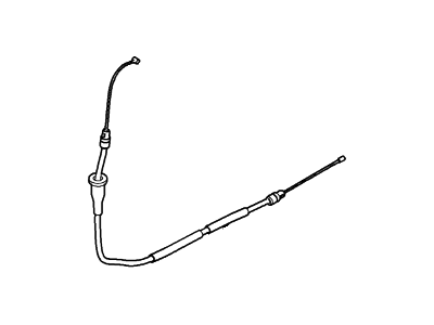 Ford Explorer Sport Trac Parking Brake Cable - 6L2Z-2853-AA