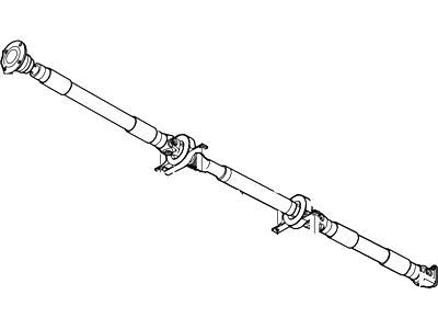 Mercury Drive Shaft - 7E5Z-4R602-A