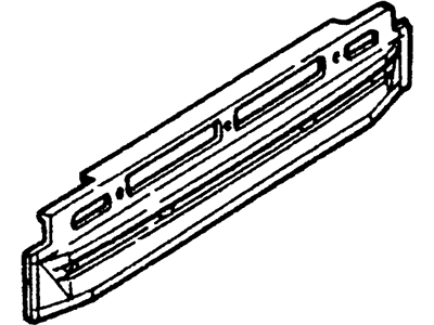 1989 Ford Aerostar Bumper - E69Z-17757-A
