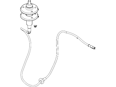 Ford 3R3Z-18A984-AB Radio Antenna Base