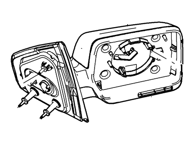 Ford 8L3Z-17683-EA Mirror Assembly - Rear View Outer