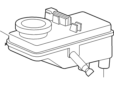 Ford XW4Z-2K478-AA Reservoir Assembly - Expansion