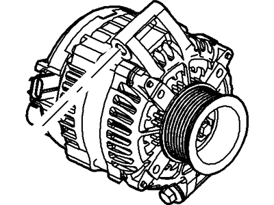 2009 Ford F-450 Super Duty Alternator - 7C3Z-10V346-EBRM