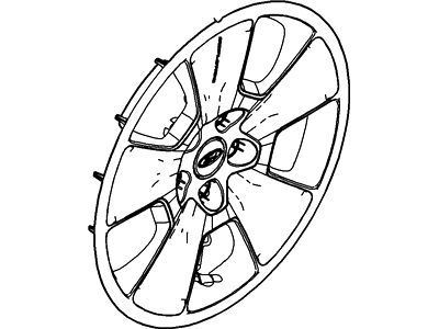Ford Police Interceptor Utility Wheel Cover - BB5Z-1130-C