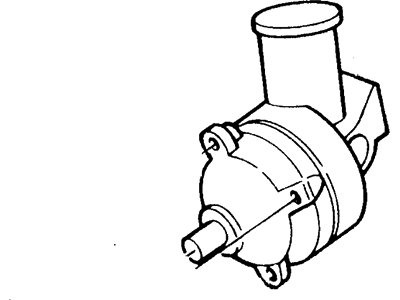 Lincoln Mark VII Power Steering Pump - F1OZ-3A674-ABRM