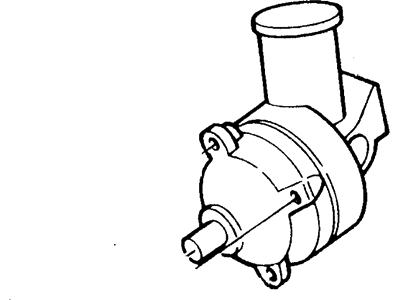 1992 Lincoln Mark VII Power Steering Pump - F1OZ-3A674-ABRM