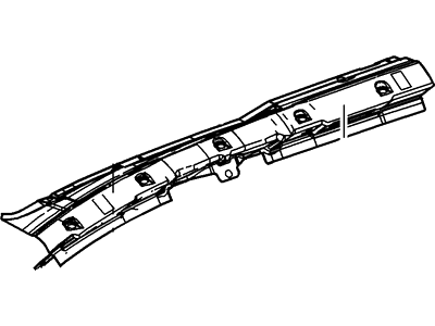 Ford YS4Z-7451186-AB Reinforcement Assy - Roof Side Rail