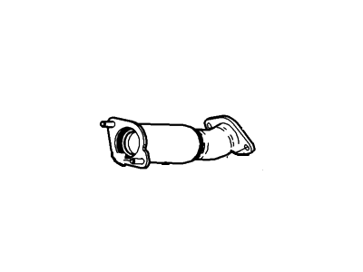 Ford Focus Exhaust Pipe - 7S4Z-5G203-D
