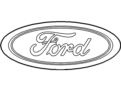 2003 Ford Focus Emblem - YS4Z-74425A52-CA