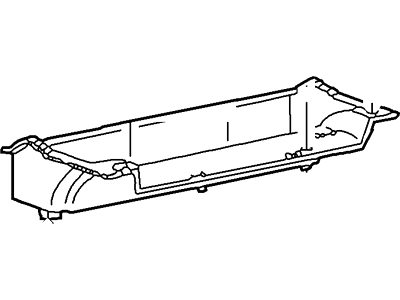 Ford 1L2Z-78115A00-BAA Compartment Assy - Rear Stowage