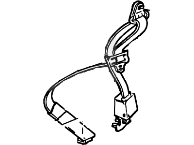 Ford F6TZ-35611B09-AAA Seat Belt Assembly