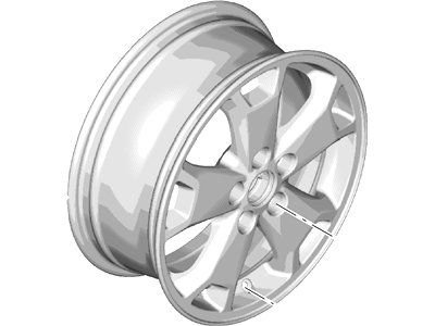 Ford DT1Z-1007-C Wheel Assembly