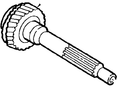 1987 Ford Thunderbird Synchronizer Ring - E5ZZ-7107-A