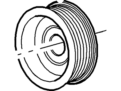 Ford Taurus Alternator Pulley - FODZ-10344-C