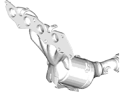 Ford GV6Z-5G232-A Exhaust Manifold And Catalyst Assembly