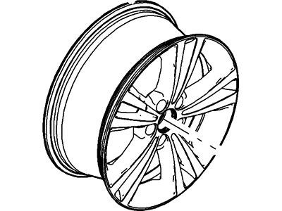 Ford AH6Z-1007-A Wheel Assembly