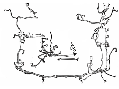 Ford 7A2Z-14398-BB Wire Assembly