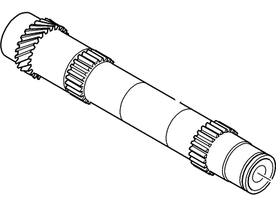 Ford 1S7Z-7061-AA Shaft Assembly - Output