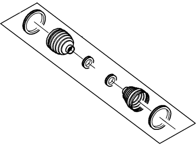 Ford 7T4Z-4L537-A Kit - Boot