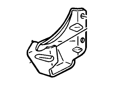 Lincoln Mark VII Motor And Transmission Mount - E7FZ6038C