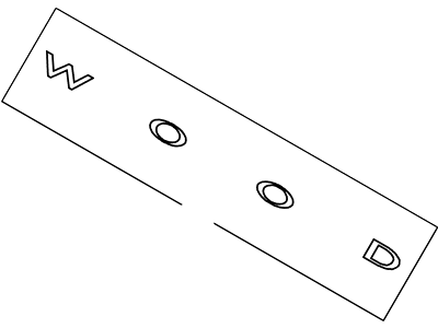 Ford 2C6Z-8440683-BA Plate