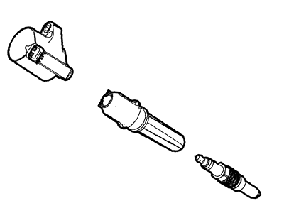 Ford 1F2Z-12029-AC Coil Assembly - Ignition