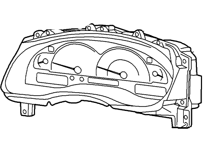 2005 Ford Thunderbird Speedometer - 4W6Z-10849-DA