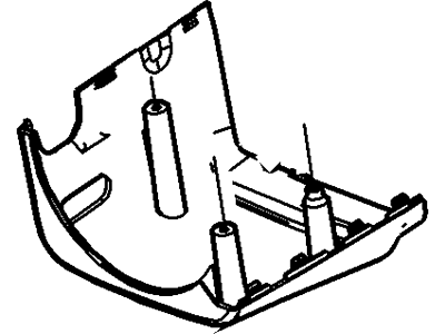 Ford 5F2Z-3530-AA Shroud Assembly - Steering Column