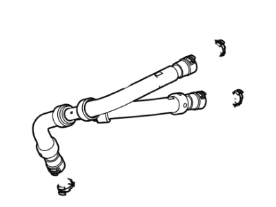 2009 Lincoln Navigator Cooling Hose - 9L1Z-18472-A