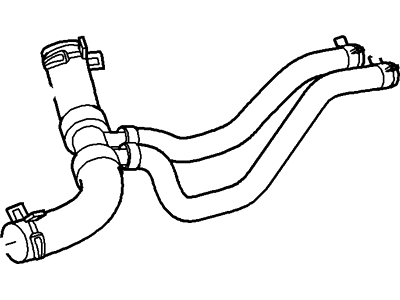 Ford XW4Z-8286-BA Hose Assembly