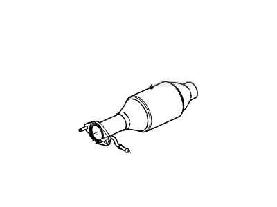 2006 Ford Focus Catalytic Converter - 6S4Z-5E212-AA