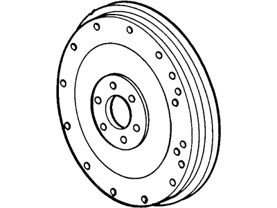 1984 Mercury Marquis Flywheel - E3DZ6375A