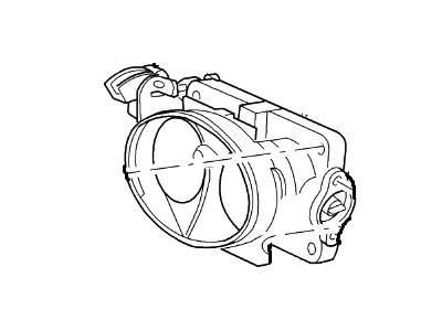 Ford 2L1Z-9E926-DA Body Assembly - Carburettor Throttle